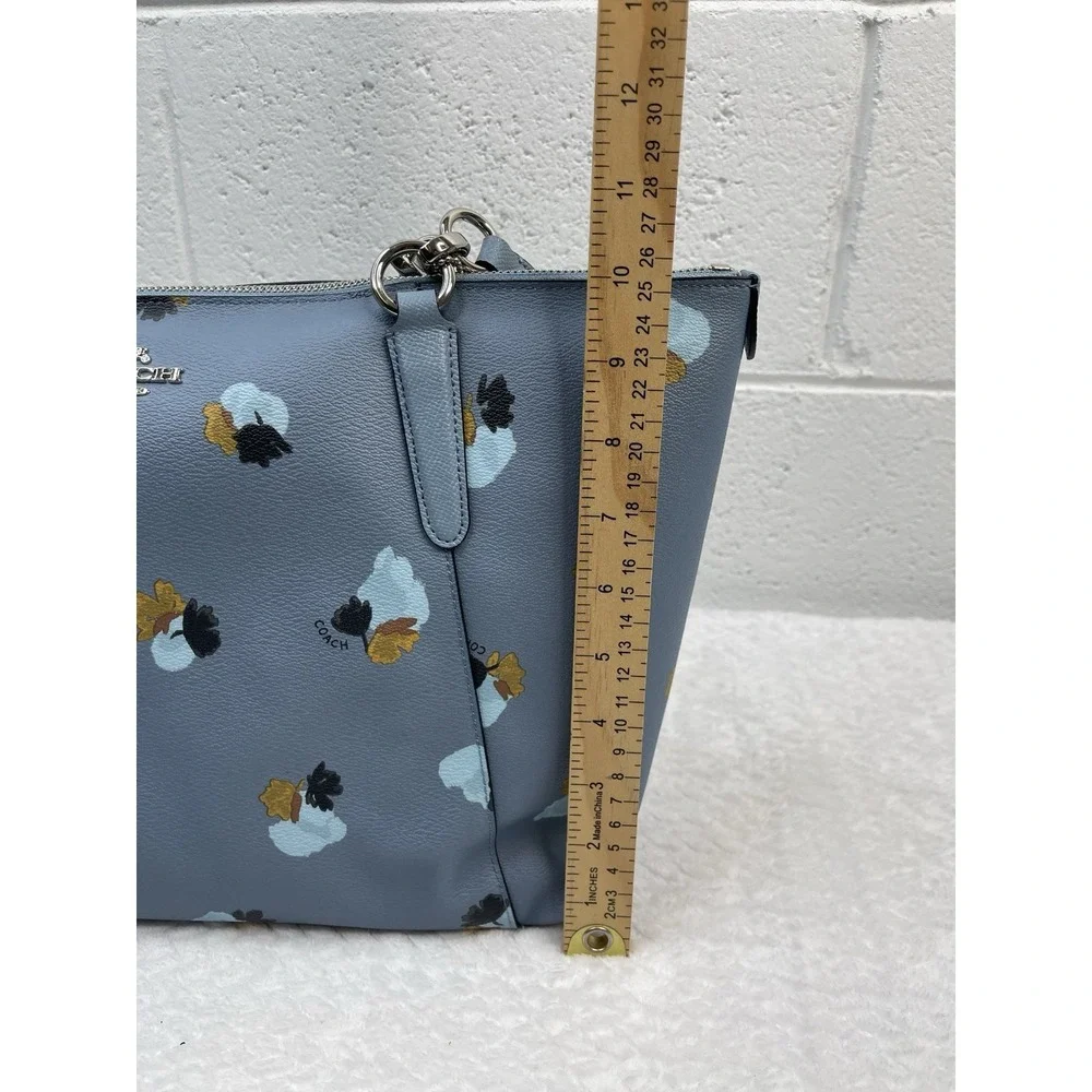 Coach Women's Ava Tote In‎ Field Floral Print Coated Canvass Bag NWT